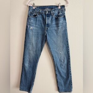 Levi's wedgie high waist straight leg jean 29